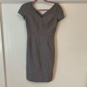 Gray Banana Republic Dress.